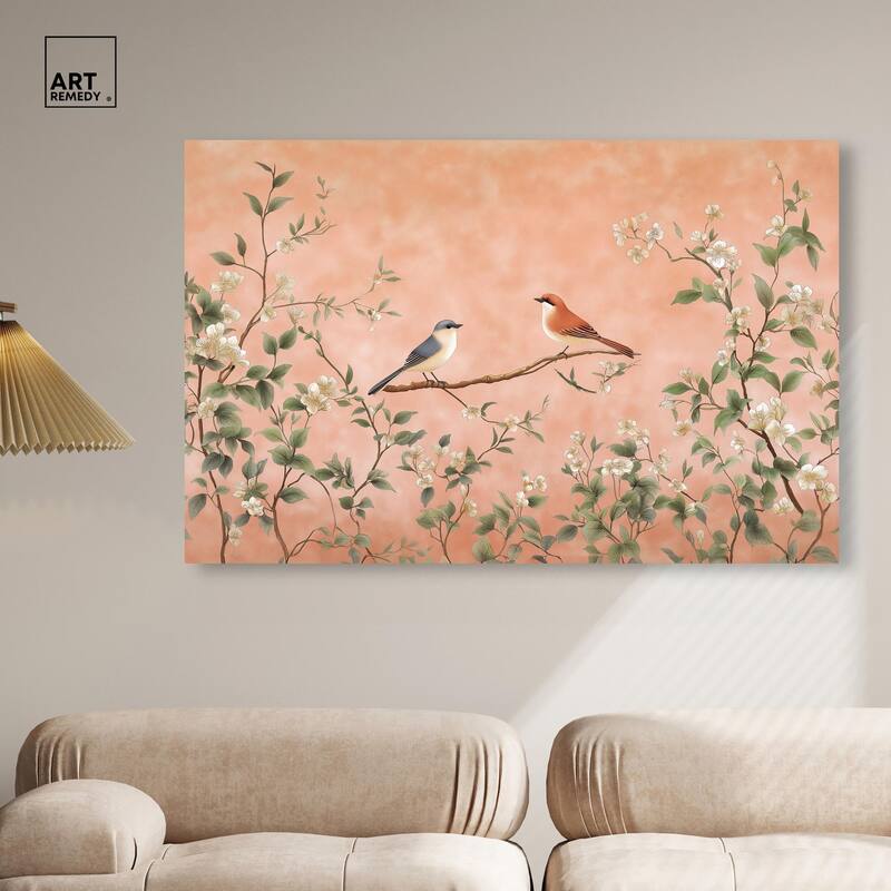 Perch in the Trees Canvas by Art Remedy, Gallery Wrapped