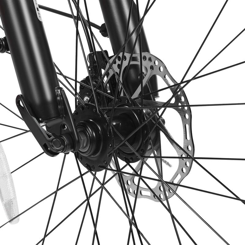 Lightweight Hybrid Bike for Men & Women, 21-Speed Shimano - 68.89 x 24.80 x 39.37 inch