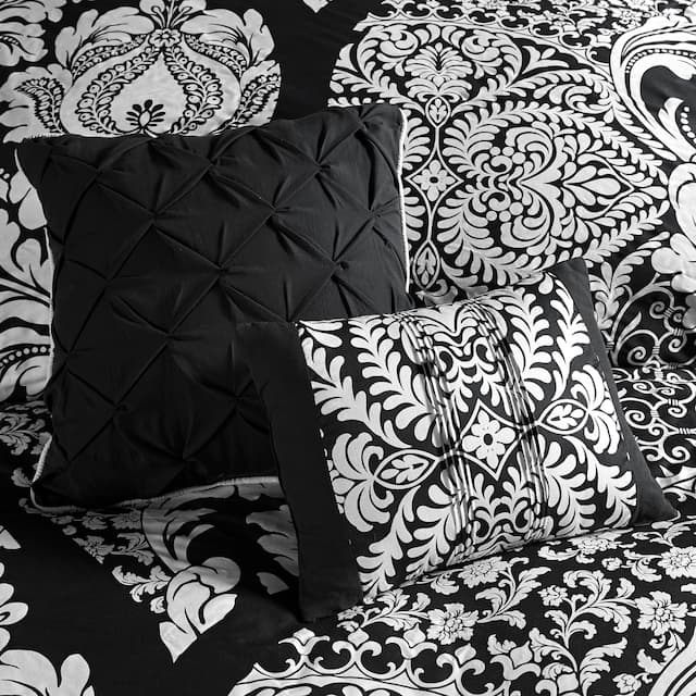 Madison Park Marcella 7 Piece Cotton Printed Comforter Set