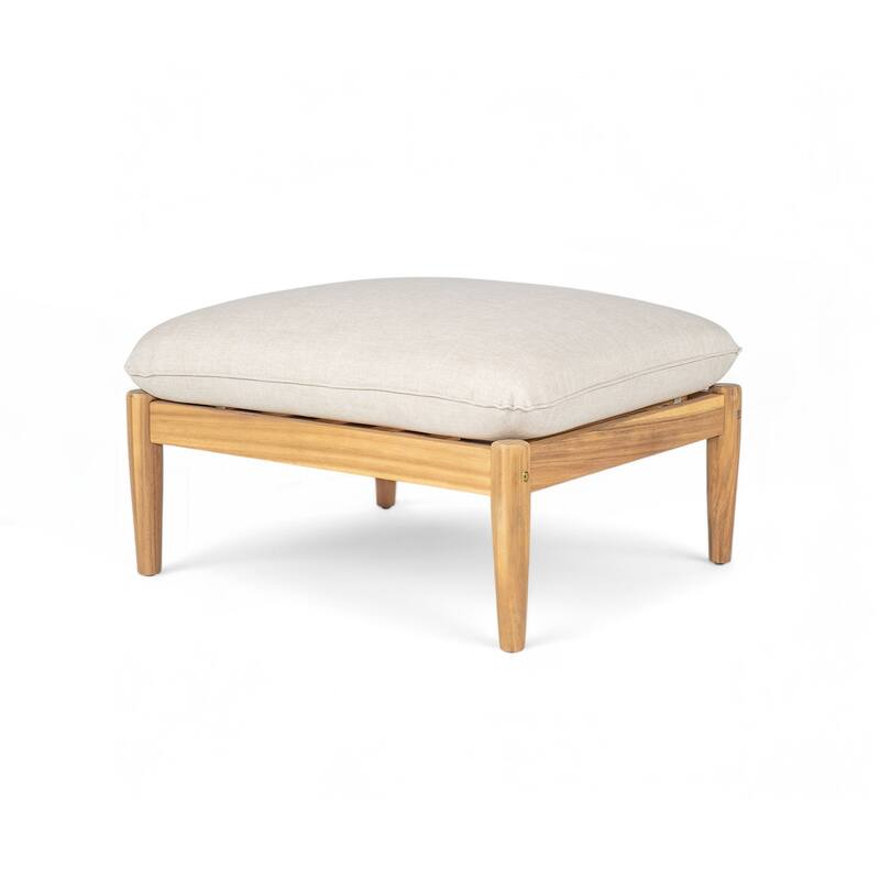 Outdoor Acacia Wood Lounge Chair