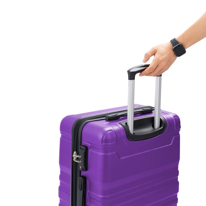 Luggage Sets New Model Expandable ABS Hardshell 3pcs Clearance Luggage Hardside Lightweight Durable Suitcase sets Spinner Wheels