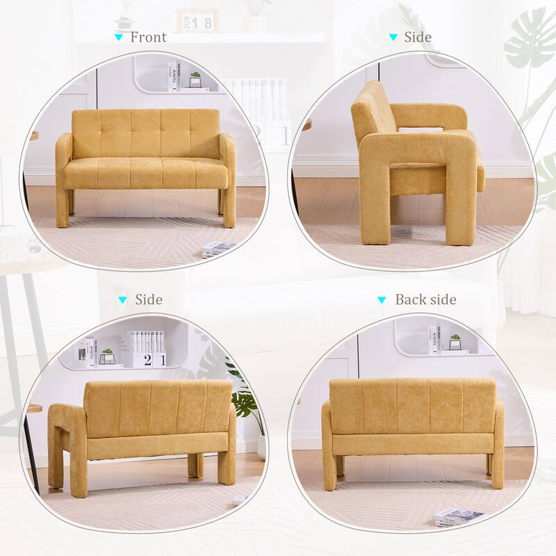 Nordic Modern Double Armchair