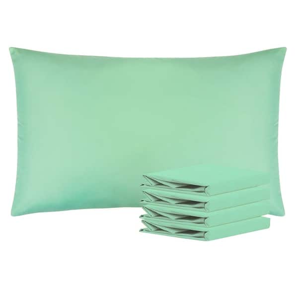 NTBAY Queen Pillowcases Set of 4 100/% Brushed Microfiber Resistant Queen Orange