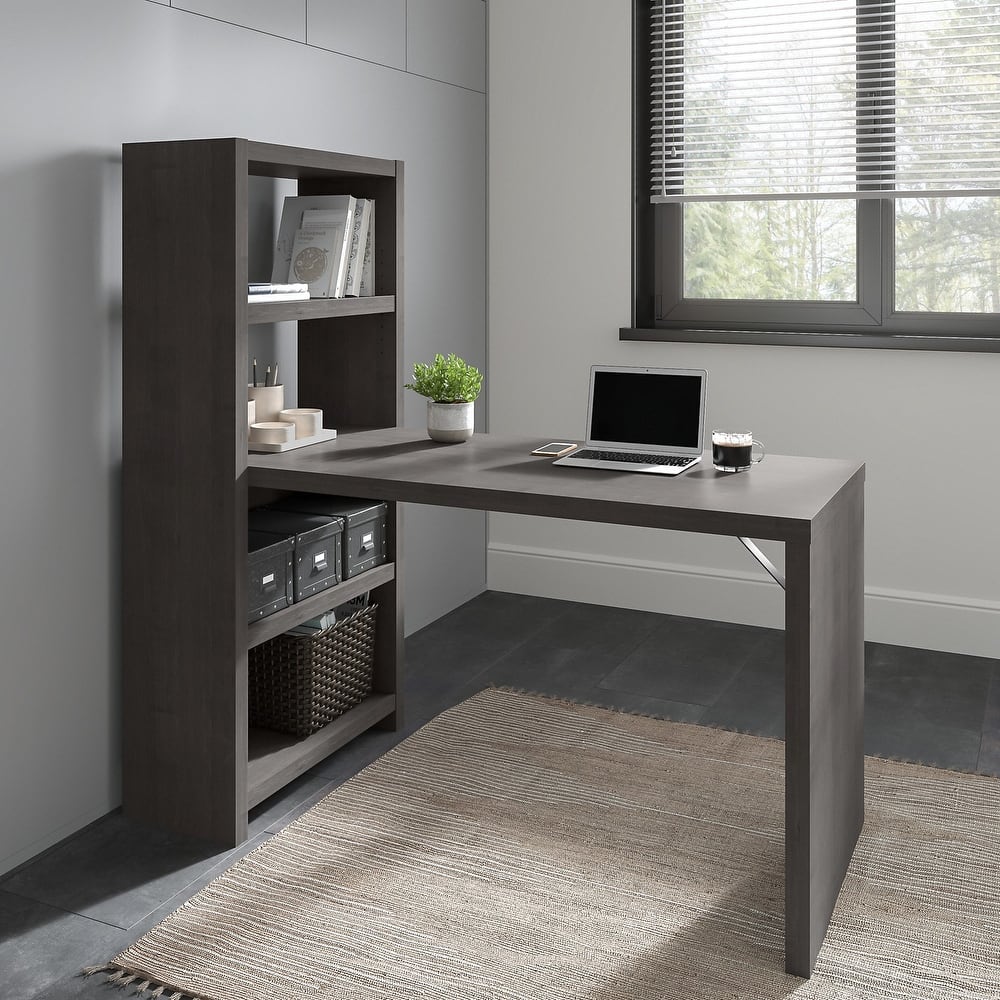 Echo 56W Bookcase Desk by Bush Business Furniture