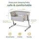 preview thumbnail 3 of 5, Unilove Hug Me Plus 3 in 1 Bedside Bassinet Sleeper