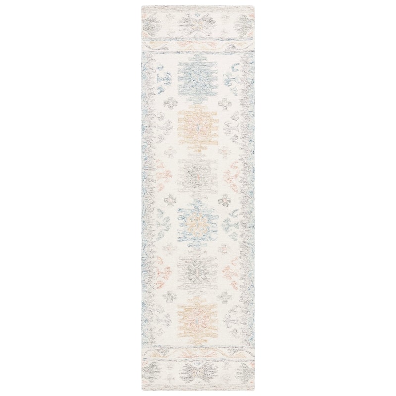 SAFAVIEH Handmade Micro-Loop Indira Rustic Wool Rug