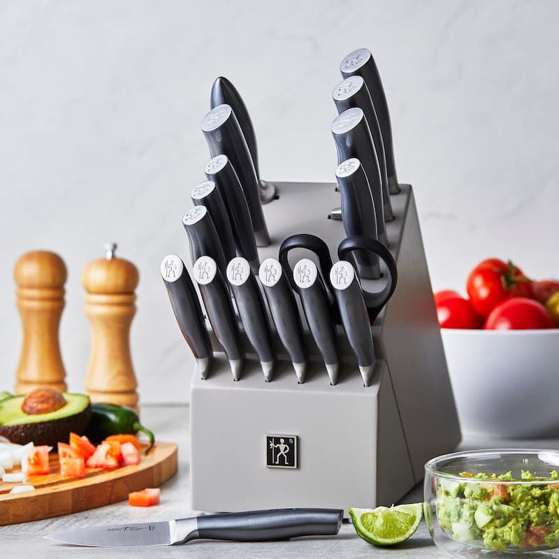 Henckels Graphite 18-pc Knife Block set - Grey