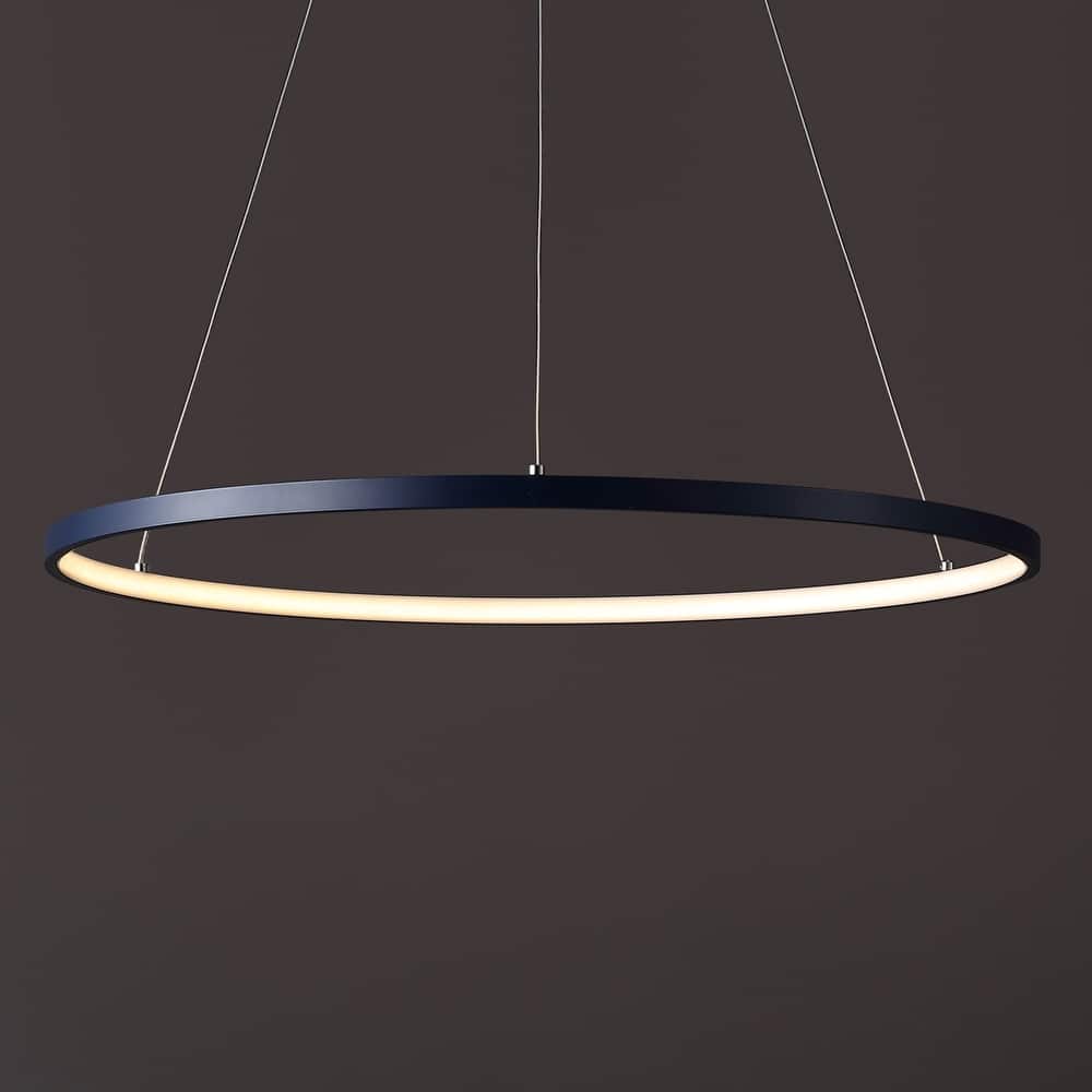 JONATHAN Y Kinsley Modern Bohemian Iron Integrated LED Pendant