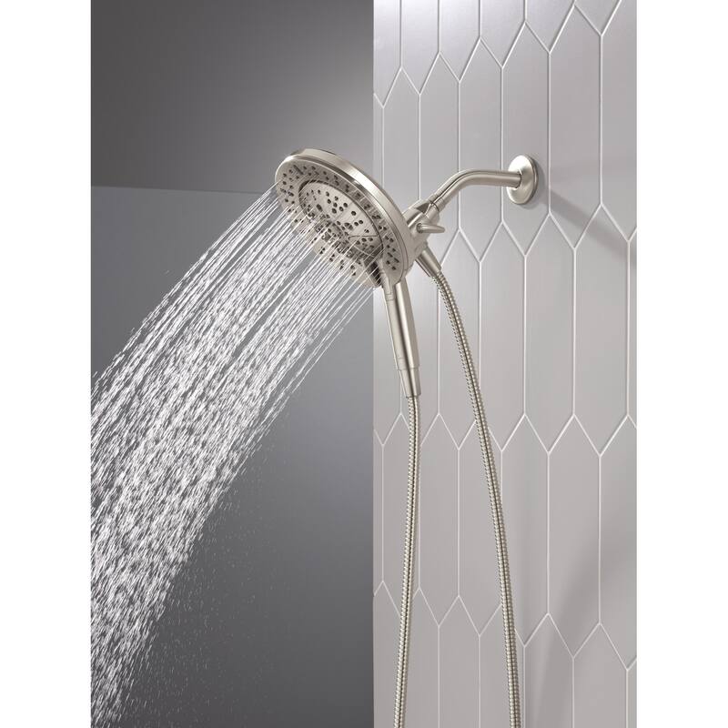 Delta 58651-25 In2ition 2.5 GPM Multi Function 2-in-1 Shower Head and - Lumicoat Champagne Bronze