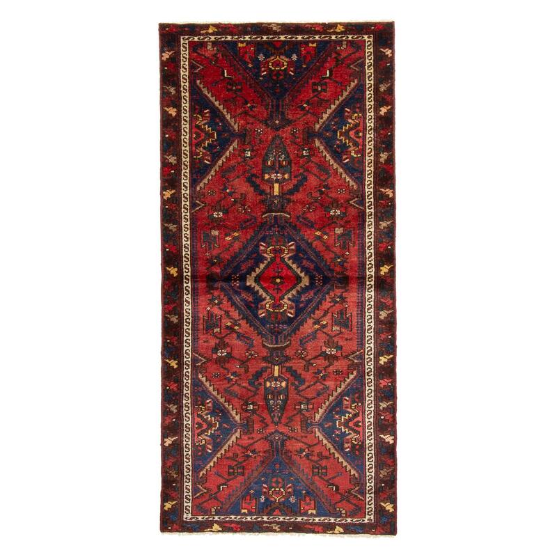 ECARPETGALLERY Hand-knotted Konya Anatolian Red Wool Rug - 3'1 x 6'4