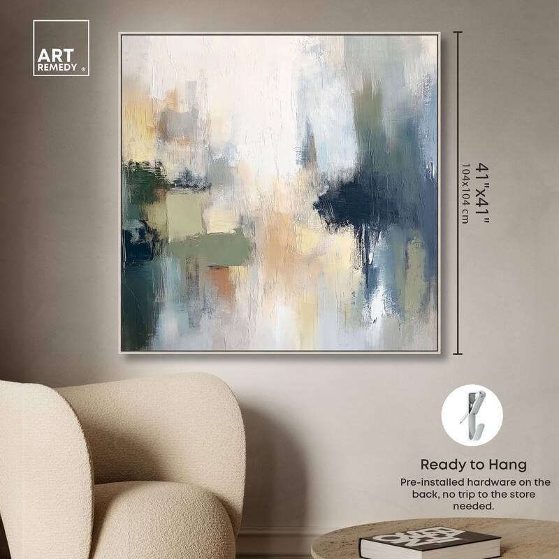 Abyssal Light Canvas by Art Remedy