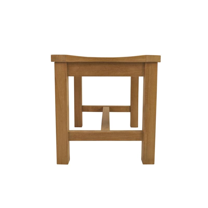 Casablanca Teak Outdoor Dining Stool - N/A