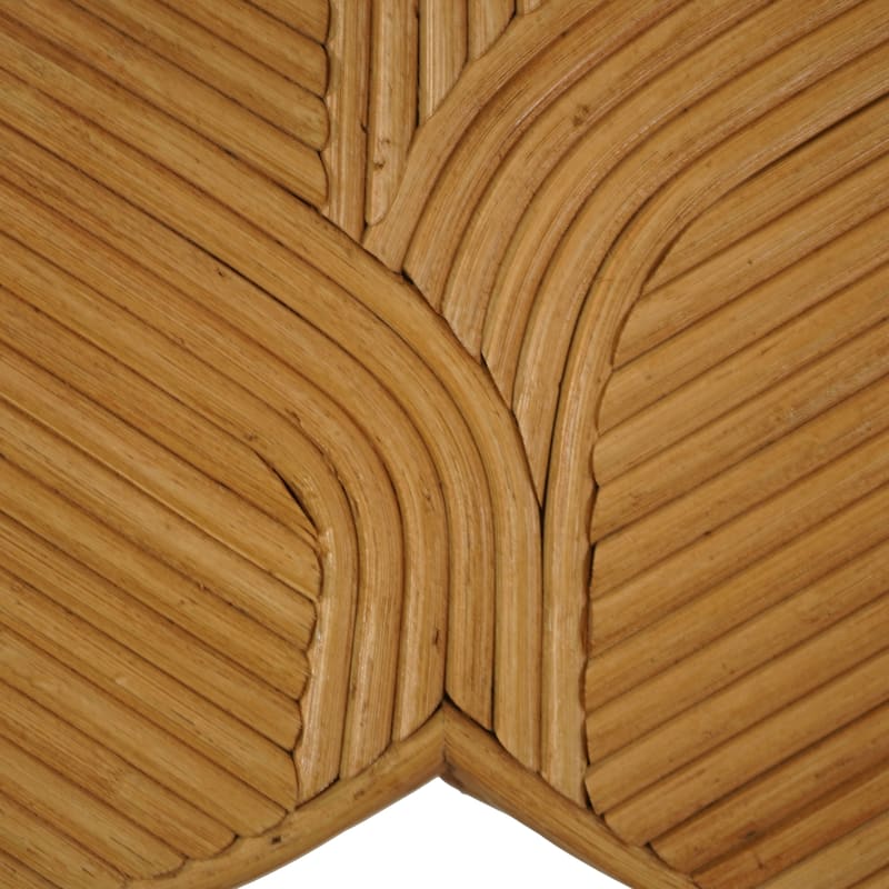 SAFAVIEH Couture Vyvianna Rattan Accent Table - 24"W x 22"D x 21"H