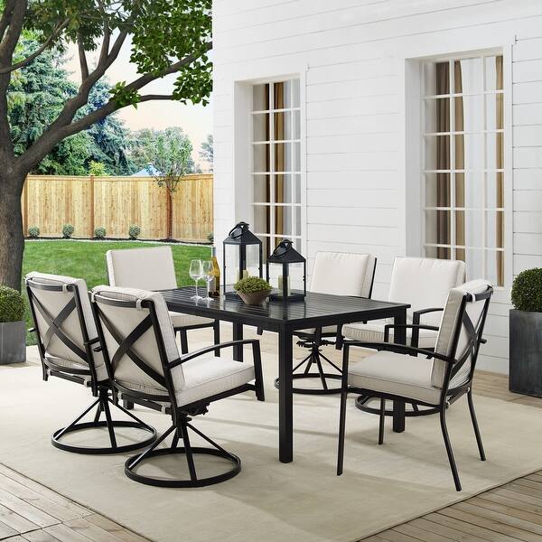 slide 1 of 15, Kaplan 7Pc Outdoor Dining Set