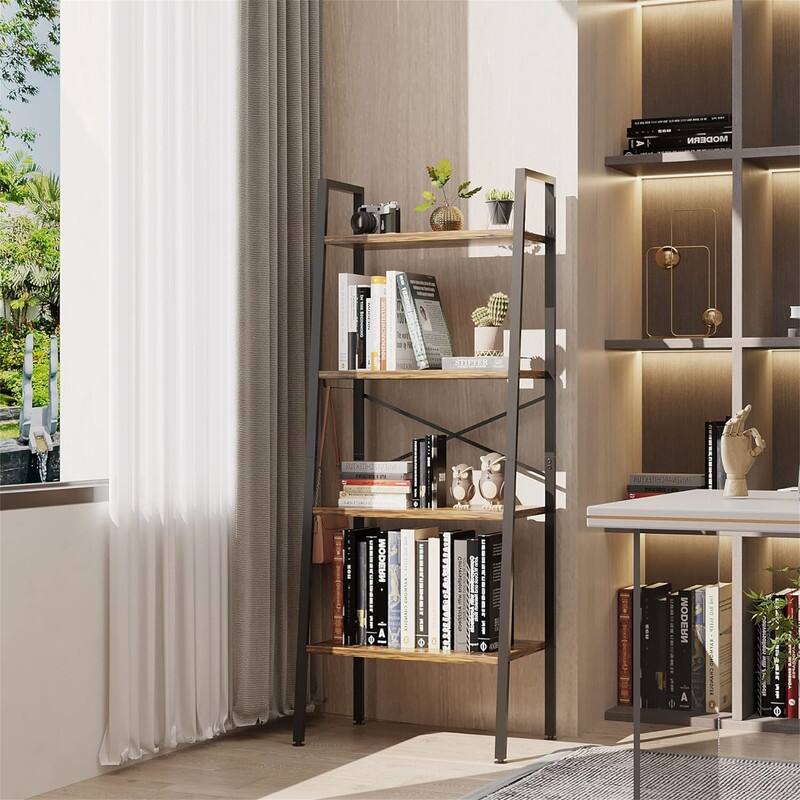 Home Office Bookshelf - 22"D x 13.4"W x 54"H