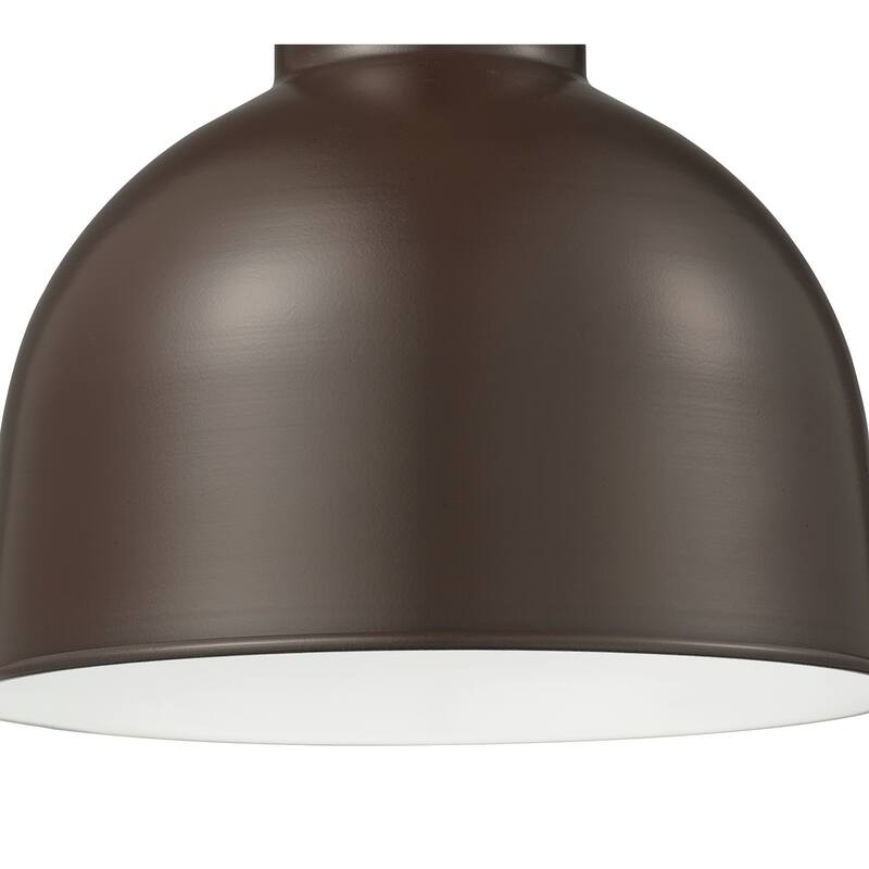 R Series 1-Light Stem Hung Deep Bowl Shade