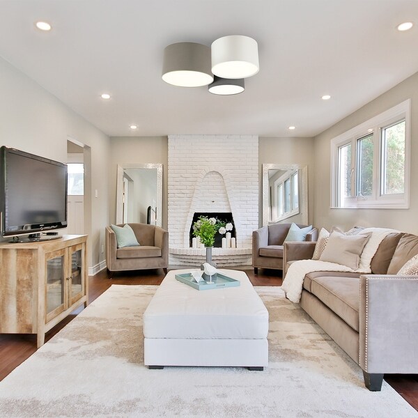 Eglo Pastore 3-Light Multicolor Ceiling Light - Bed Bath & Beyond