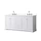 Option White / White Quartz Top / Polished Chrome