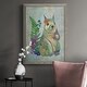 preview thumbnail 11 of 43, Fantastic Florals Squirrel-Premium Framed Canvas - Ready to Hang