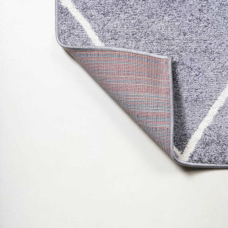 JONATHAN Y Viscon Minimalist Diamond Trellis Area Rug
