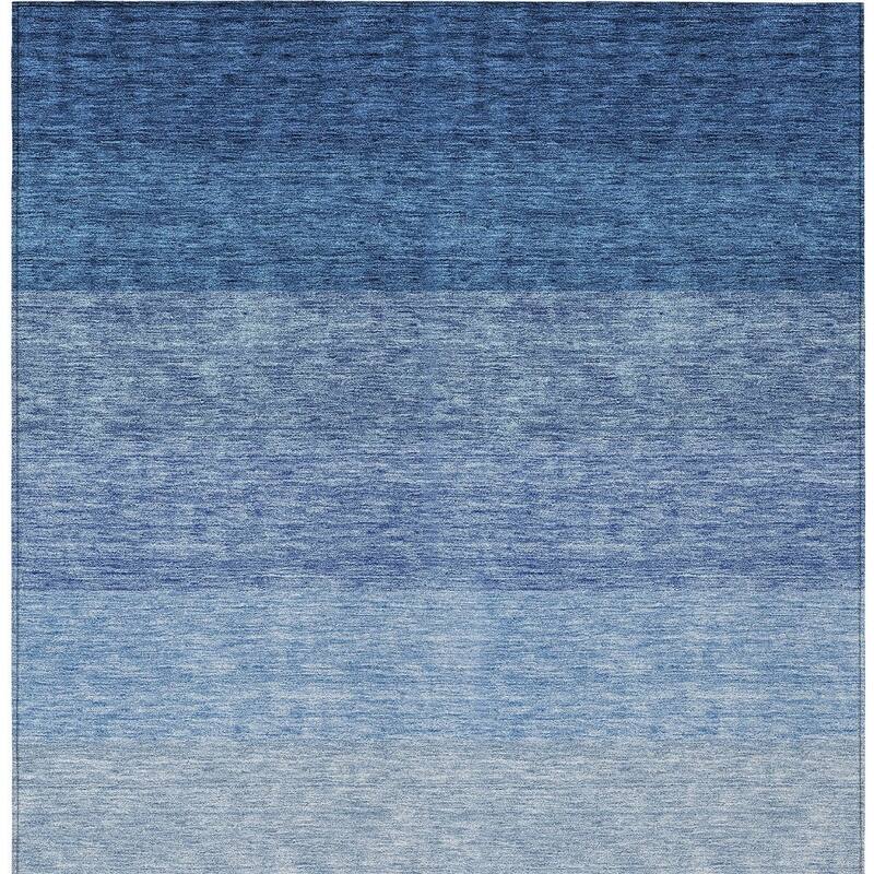 HomeRoots Ombre Transitional Rectangle Outdoor Rug