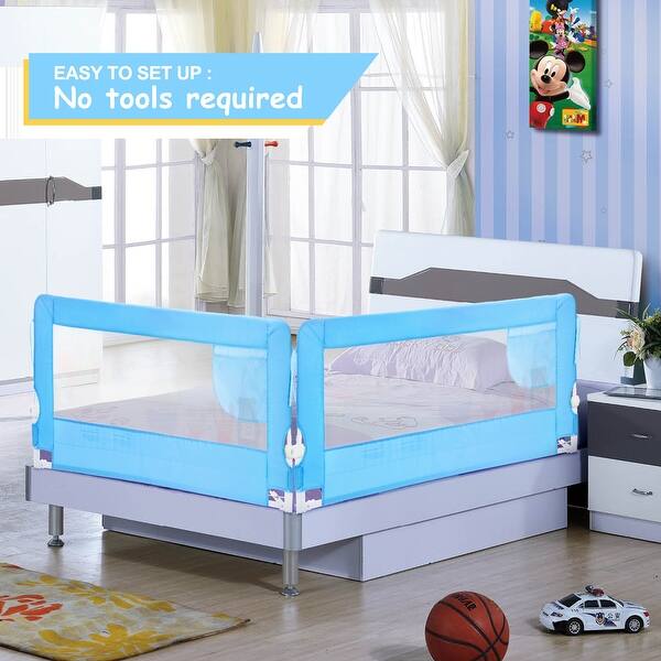 Shop Hk Swing Down Safety Bed Rails Hide Away Ha Bedrail Assist