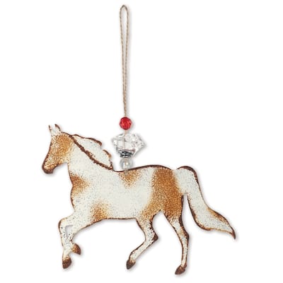 Brindle Horse Ornament, Set of 6