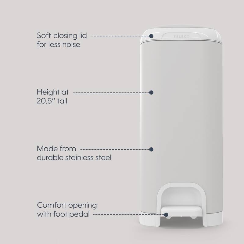 Diaper Genie Select Pail with Starter Refill