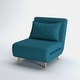 preview thumbnail 143 of 176, Artdeco Home - Tustin Upholstered Convertible Lounge/ Sleeper Chair
