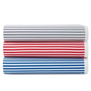 Martex Clean AF Pinstripe Sheet Set with SILVERbac Antimicrobial Technology