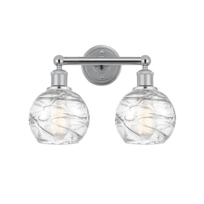 Innovations Lighting 616-2W-11-15 Athens Vanity Athens Deco Swirl 2