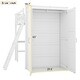 preview thumbnail 14 of 34, Twin/Full Size Loft Bed with Desk(U-Shaped) & Storage Shelves & Wardrobe for Kids/Teen/Adults, Wood Bedframe w/Safety Guardrails