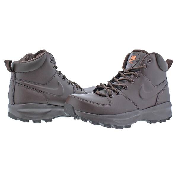 Shop Nike Mens Manoa Leather Ankle Boots Lace Up Casual 6 5