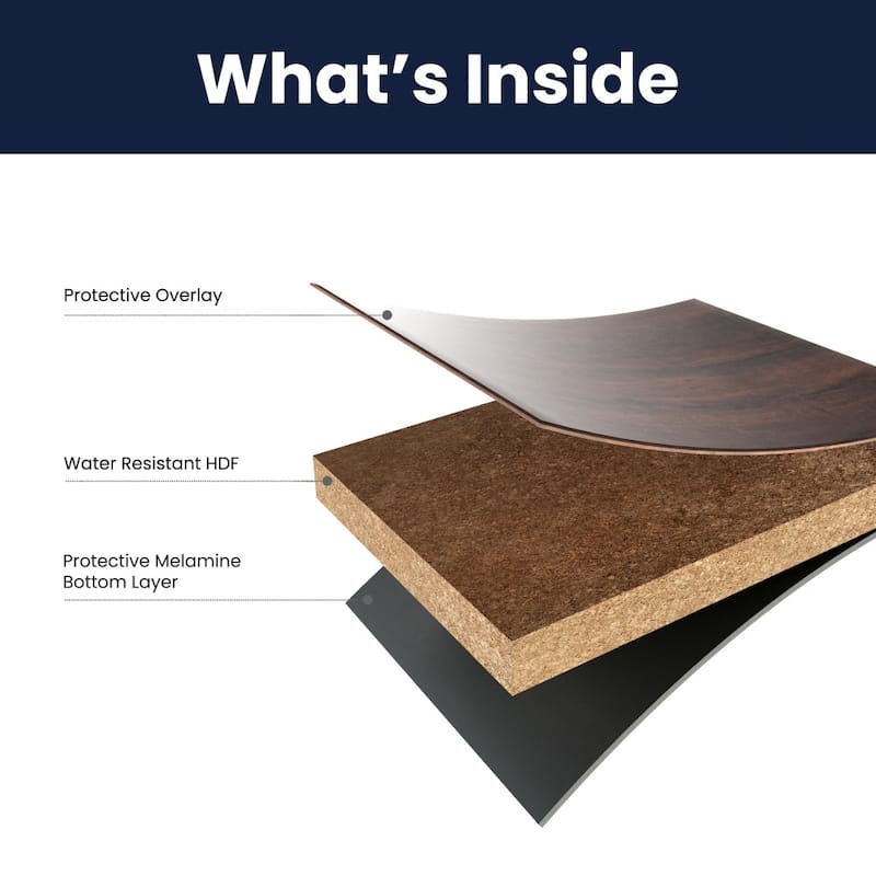 Commercial HPL Wrapped Seamless Scratch and Stain Resistant Tabletop - 36"W x 36"D x 1.5"H