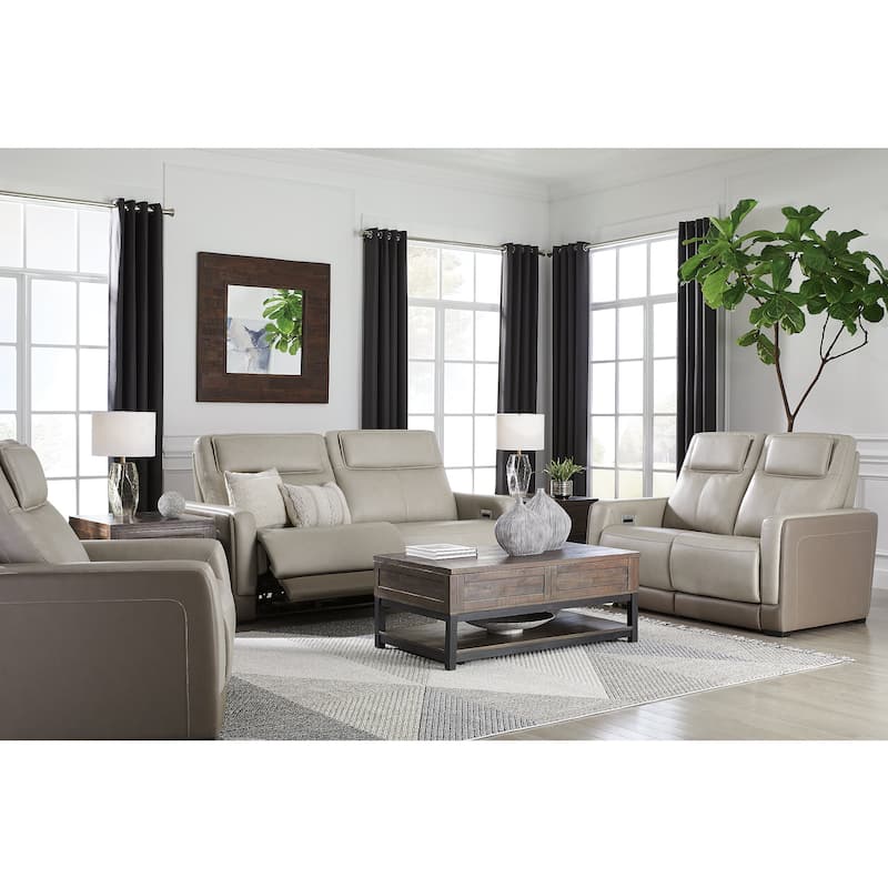 Signature Design by Ashley Battleville Beige 3-Piece Upholstery Package - 89.25" W x 40" D x 43" H