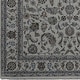 preview thumbnail 3 of 1, Handmade Persian Design Nain Wool & Silk Rug (India) - 6'8 x 10'2