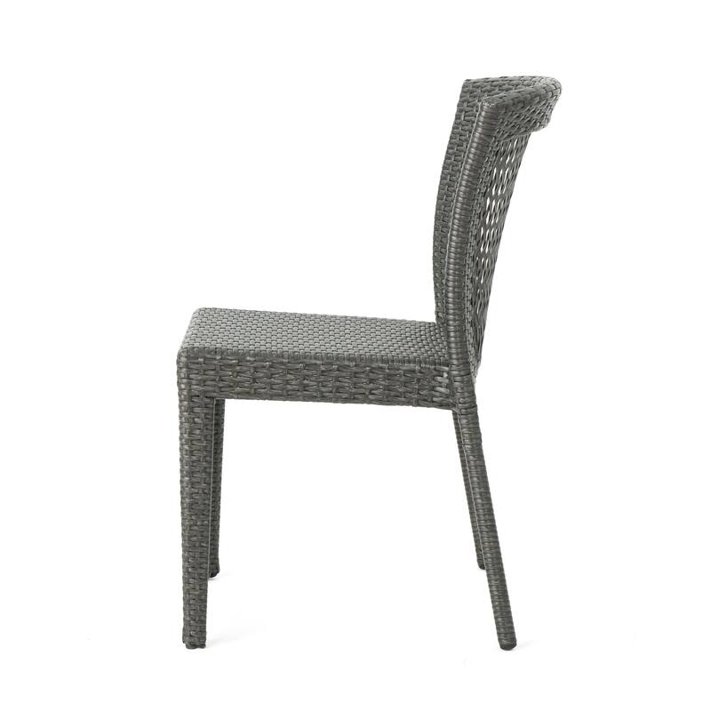 Dusk Outdoor Wicker Chair Set by Christopher Knight Home - Assembled