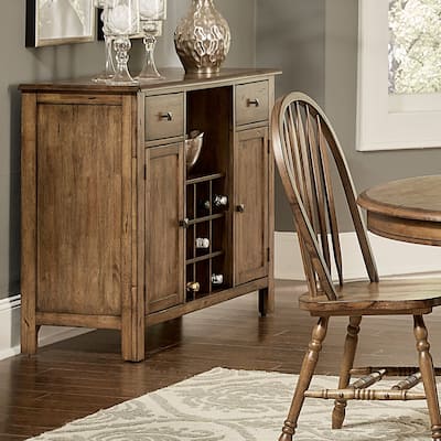 Carolina Crossing Antique Honey Distressed Server