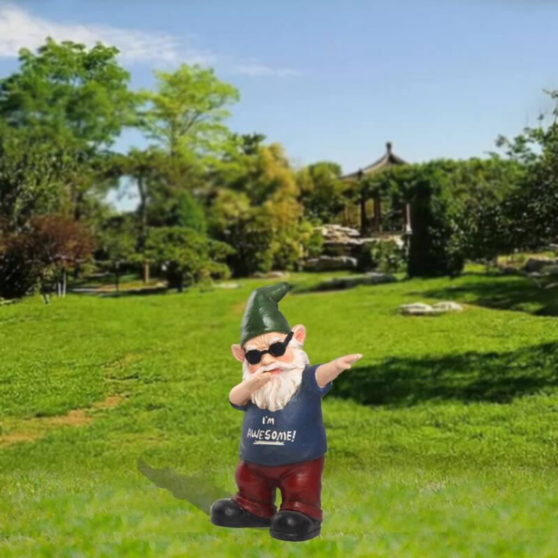I'm Awesome Gnome Outdoor Garden Statue - 11"