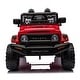 preview thumbnail 66 of 78, Kids Electric Ride-On Toyota FJ Cruiser 12V Car with Remote Control, LED Lights & Three-Point Safety Belt