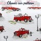 preview thumbnail 4 of 11, Cozy Line Benjamin Stripe Truck Print 3-piece Quilt Set