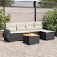 Option Black and cream with storage