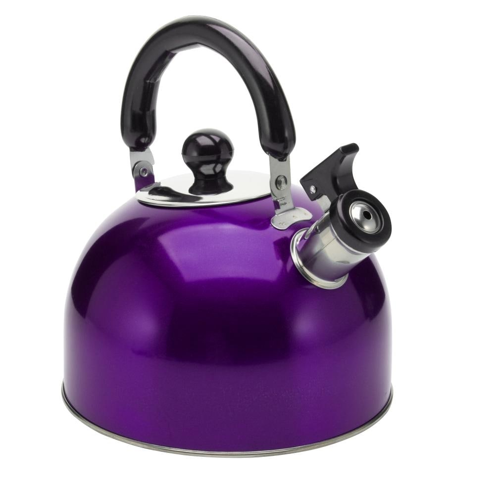Induction compatible tea kettle outlet