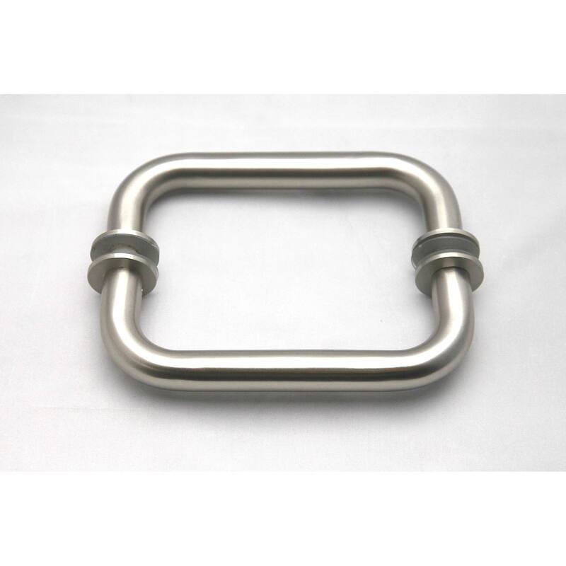 Glass Warehouse 78" x 41" x 43.5" Frameless 90 Degree Shower Enclosure - Wall Hinge