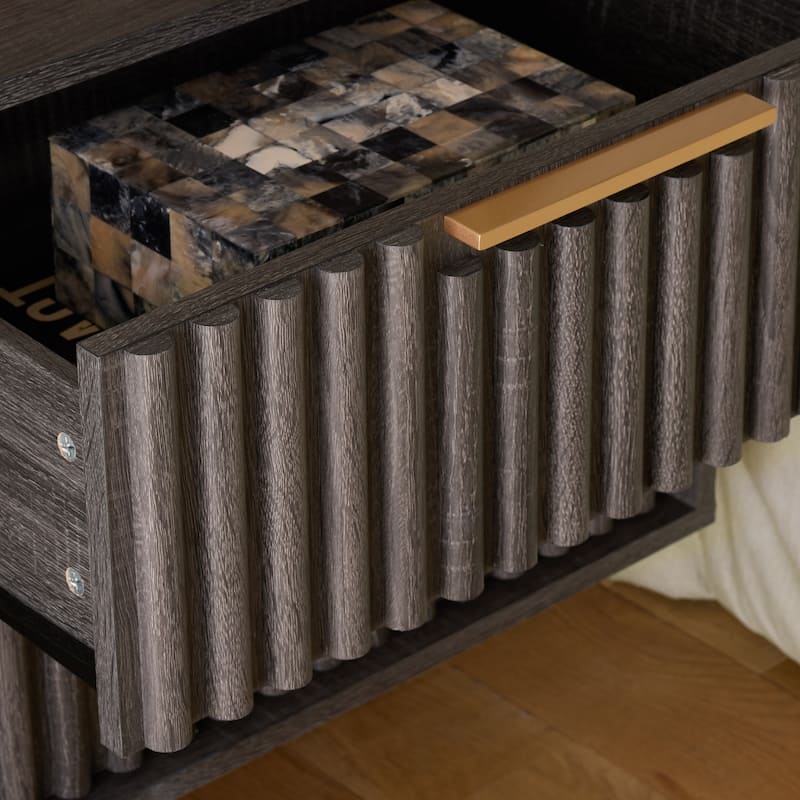 SAFAVIEH Home Lylia 2 Drawer Floating Nightstan