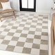 preview thumbnail 16 of 135, JONATHAN Y Dila Geometric Arch Scandi Striped Ivory/Cream Area Rug