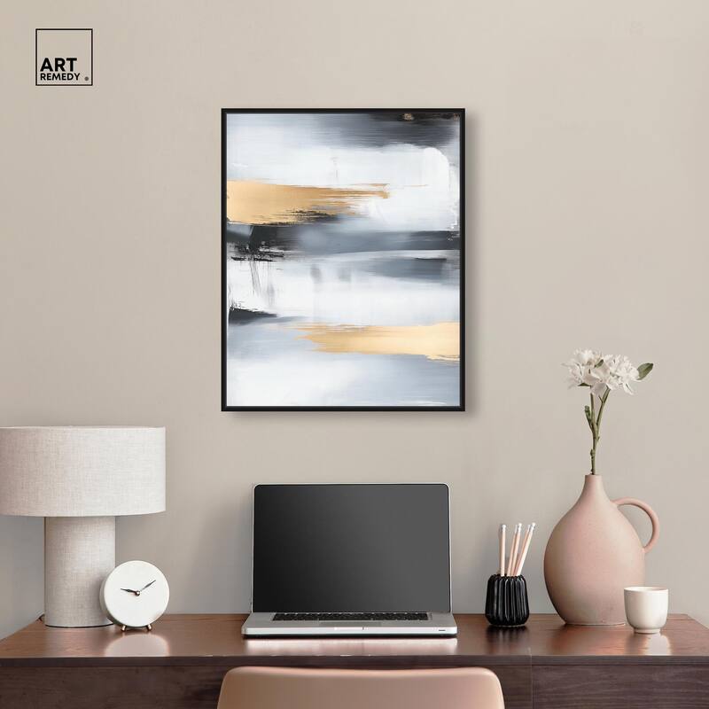 Visual Gold Vortex II Canvas by Art Remedy
