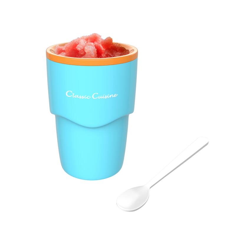 Slushy Maker Single Serving Frozen Treat Cup Classic Cuisine - Blue