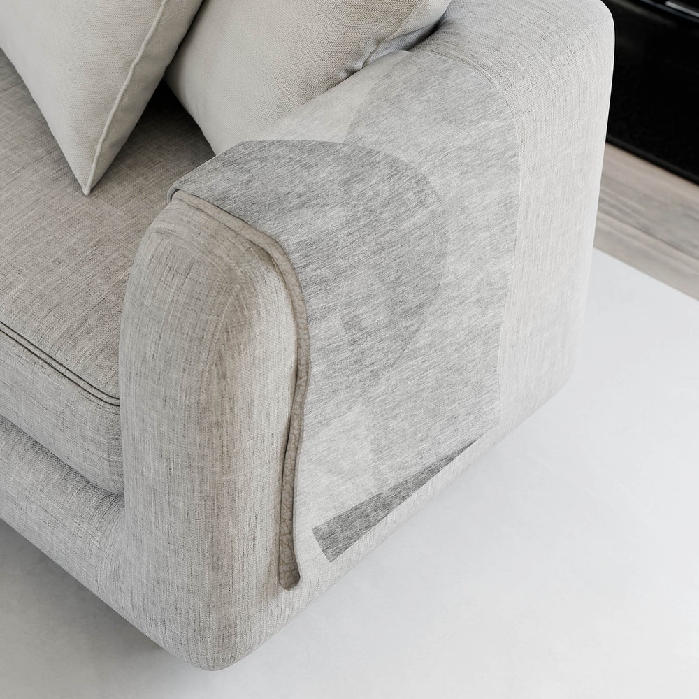 Premium Machine Washable Floral Sherpa Throw Blanket