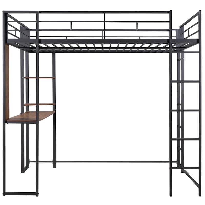 Full Size Metal Loft Bed 
